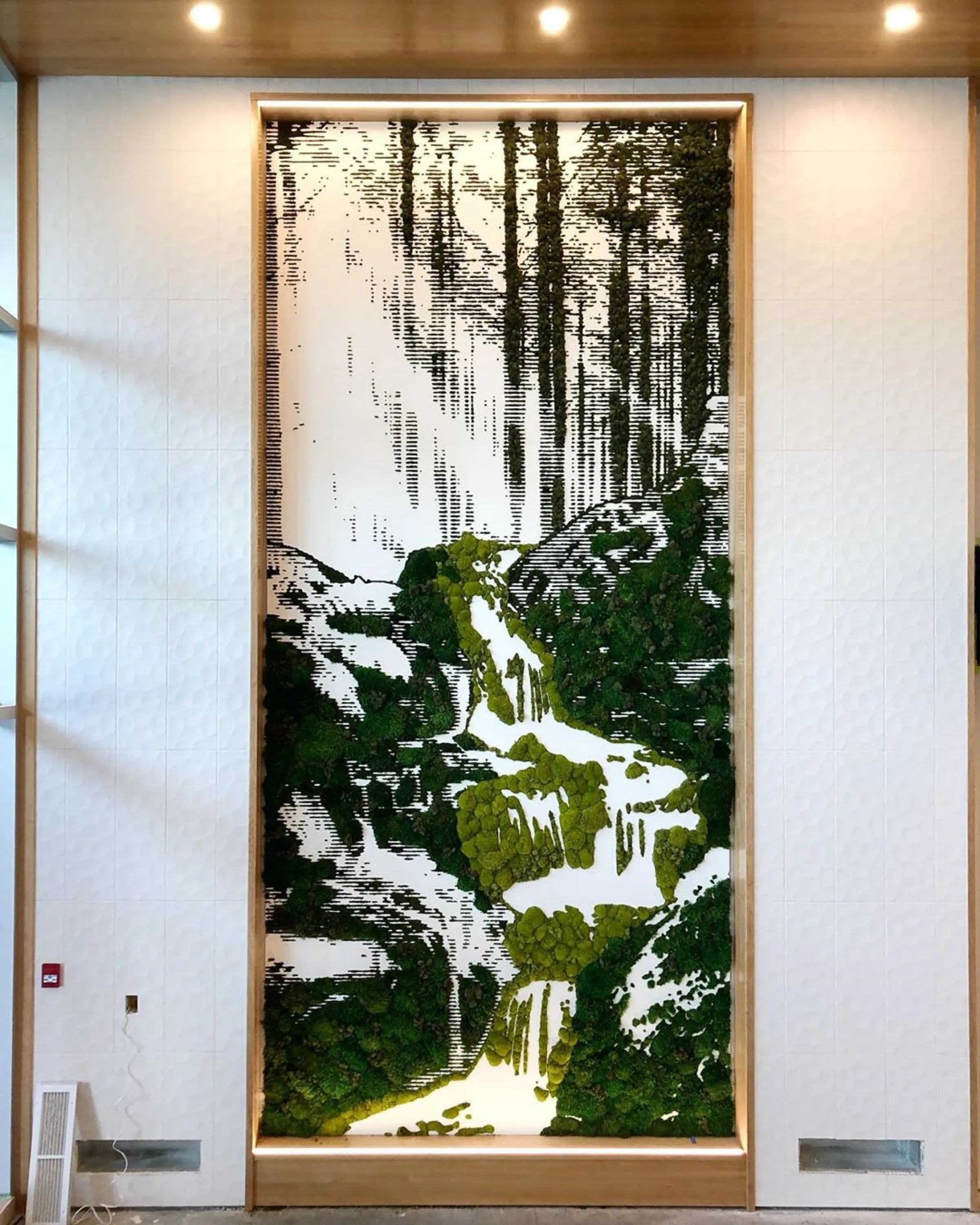 Moss artwork.